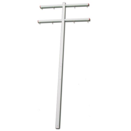 7Ft PC Race Gibbet with 8 Hooks