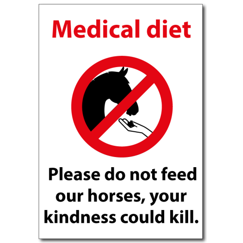 A4 Field sign Medical