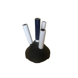 Pony Club Four Flag Holder Complete | EGUK Tubular Flag - complete with flags