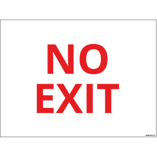 Warning Signs (selection to choose from) Red!